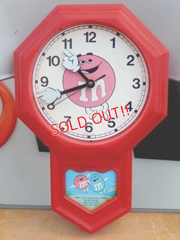 画像1: ct-160201-01 Mars / m&m's 70's Wall Clock