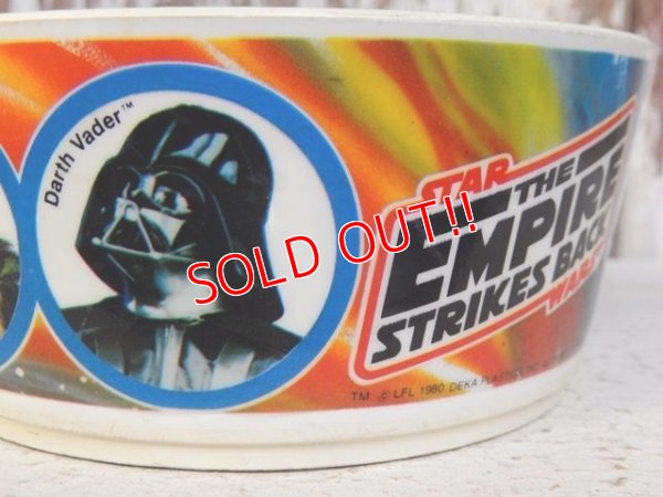 画像6: ct-160106-27 STAR WARS /The Empire Strikes Back 80's DEKA Plastic Bowl