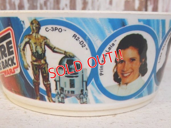 画像2: ct-160106-27 STAR WARS /The Empire Strikes Back 80's DEKA Plastic Bowl