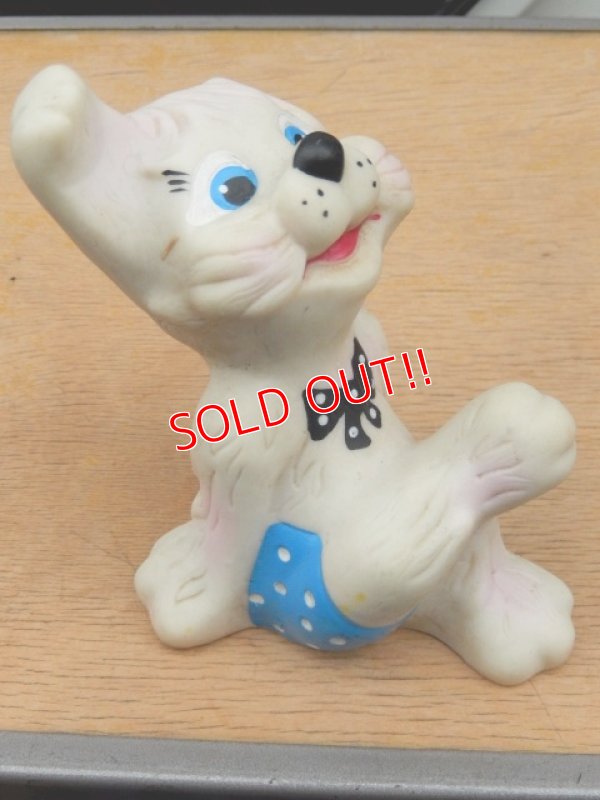 画像2: ct-160201-10 Vintage Dog Rubber Doll