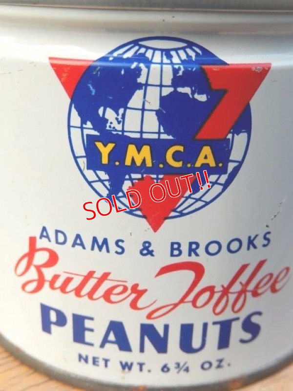 画像4: dp-160203-14 Adams & Brooks YMCA / Butter Toffee Peanuts Can