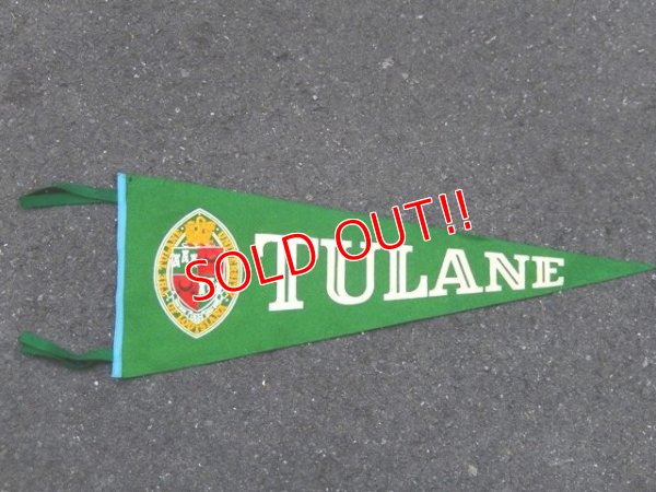 画像1: dp-160203-07 College Pennant "TULANE"