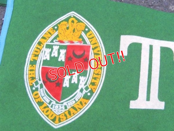 画像2: dp-160203-07 College Pennant "TULANE"