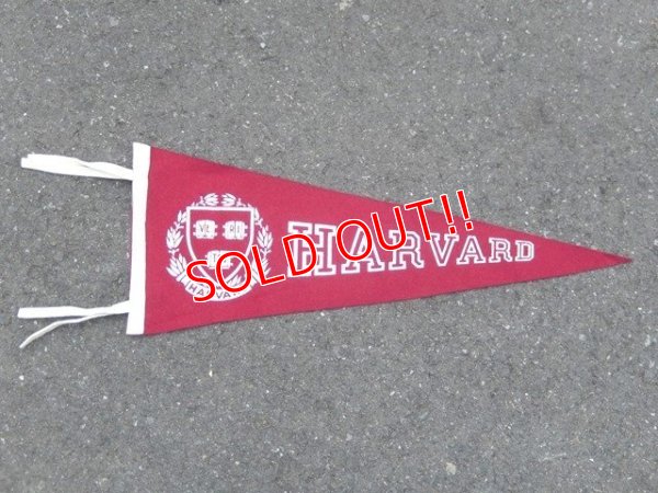 画像1: dp-160203-06 College Pennant "HARVARD"