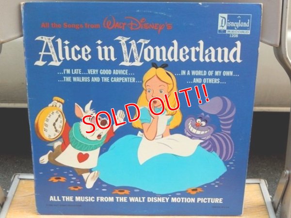 画像1: ct-162011-18 Alice in Wonderland / 60's Record