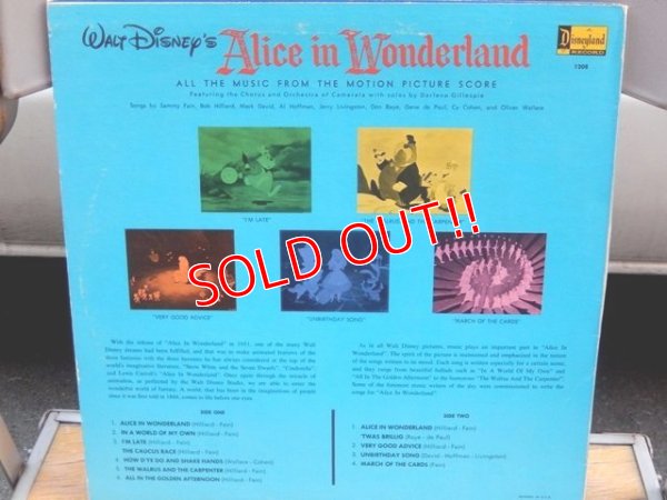 画像3: ct-162011-18 Alice in Wonderland / 60's Record