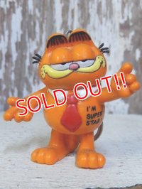 ct-160215-07 Garfield / Bully 80's PVC Keyring