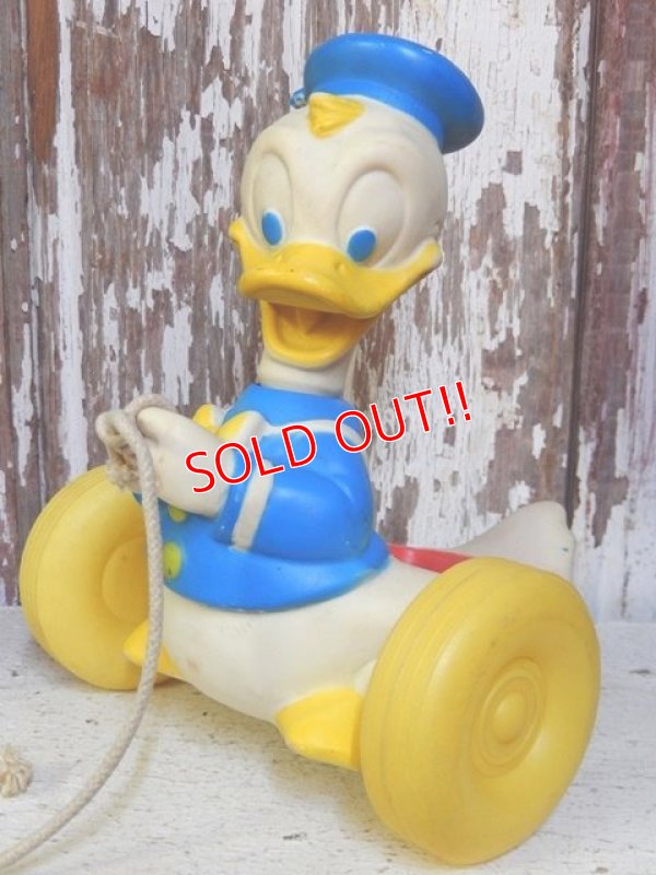 画像1: ct-160215-01 Donald Duck / 60's Pull Toy