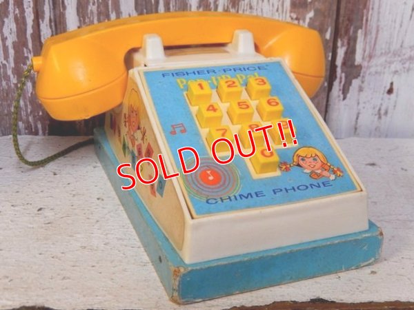 画像2: fp-160215-02 Fisher-Price / 1968 Pop-Up Pal Chime Phone #150