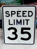 画像1: dp-162011-06 Road Sign / SPEED LIMIT 35 (1)