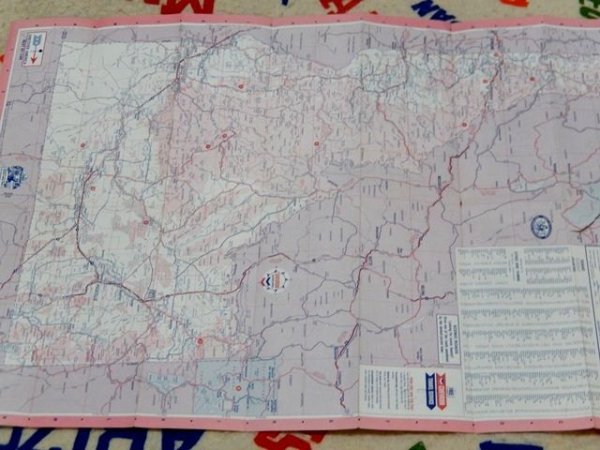 画像2: dp-160301-07 Chevron / 60's Road Map "Idaho"