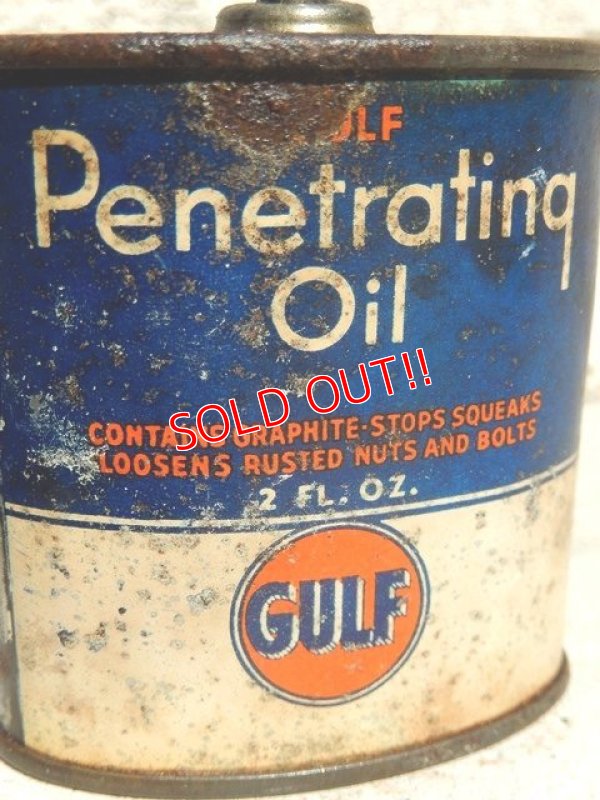 画像2: dp-160302-11 Gulf / 30's Penetrating Handy Oil Can