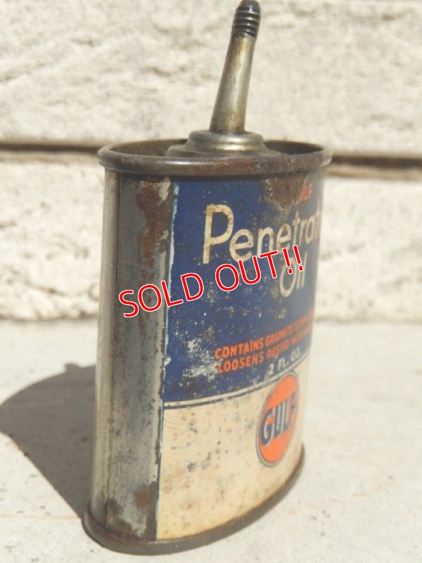 画像3: dp-160302-11 Gulf / 30's Penetrating Handy Oil Can