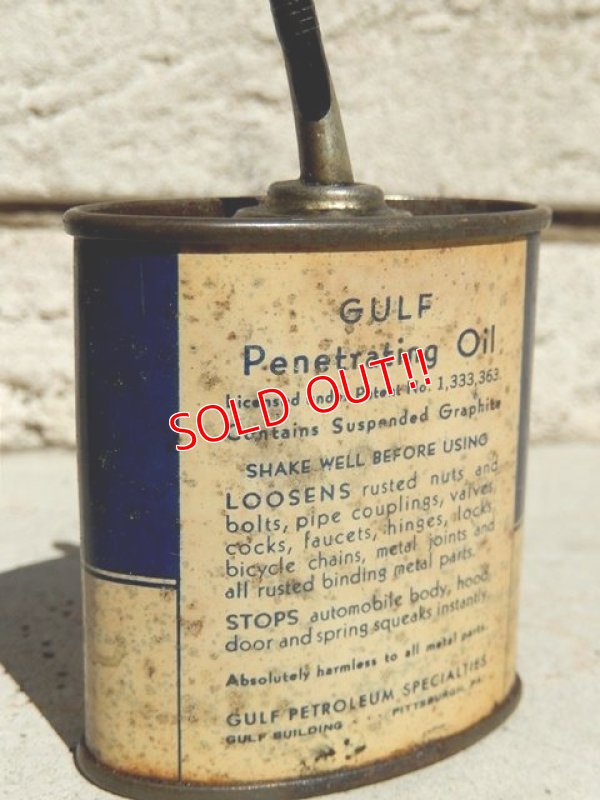 画像4: dp-160302-11 Gulf / 30's Penetrating Handy Oil Can