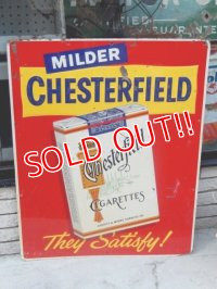 dp-160302-18 Chesterfield / 50's-60's Metal Sign