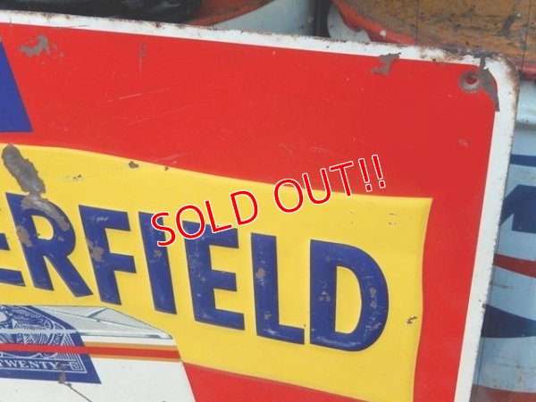 画像4: dp-160302-18 Chesterfield / 50's-60's Metal Sign