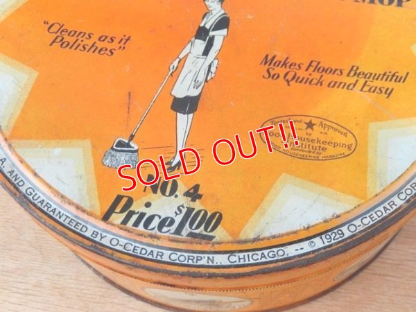 画像3: dp-160302-07 O-Cedar / early 30's Tin Can