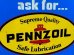 画像2: dp-160302-17 Pennzoil / 70's W-side Metal Sign (2)