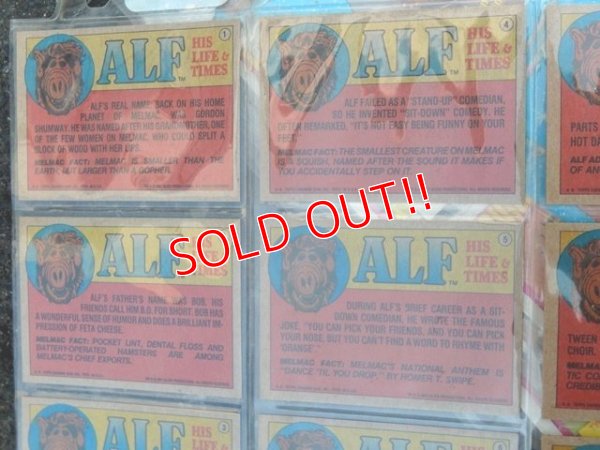 画像9: ct-151208-70 ALF / Topps 1987 Trading Card & Sticker Complete Set