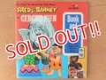 ct-160301-09 The Flintstones / 70's "Fred & Barney in Circus Fun" Book and Record