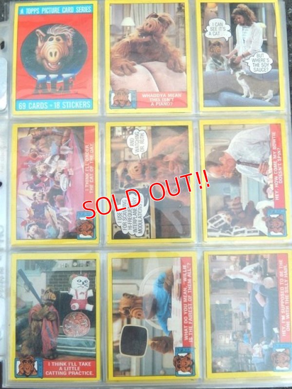 画像1: ct-151208-70 ALF / Topps 1987 Trading Card & Sticker Complete Set