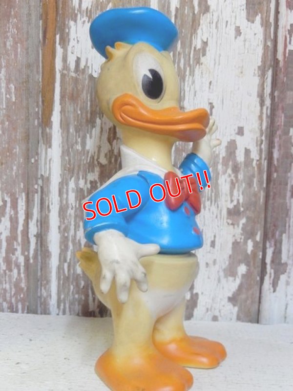 画像3: ct-131202-02 Donald Duck / Ledraplastic 60's Rubber Doll (Red Button)