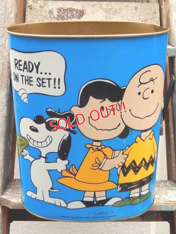 画像1: ct-160309-12 PEANUTS / CHEINCO 60's-70's Trash Box