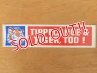 dp-160309-02 Esso Tiger / 60's-70's Bumper Sticker (A)