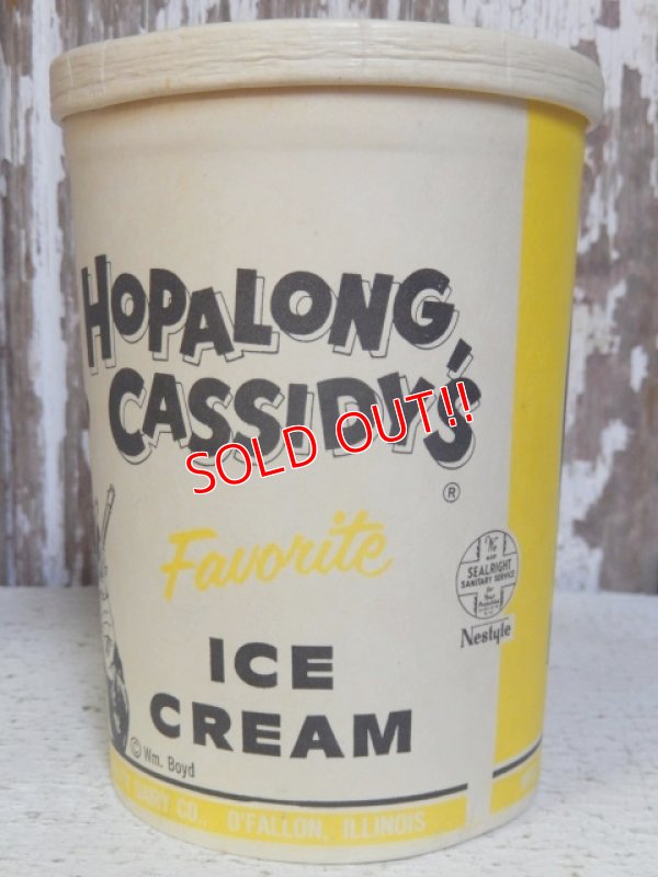 画像2: dp-160309-04 Hopalong Cassidy's / William Boyd 30's-40's Ice Cream Cup