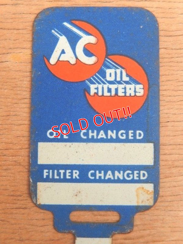 画像2: dp-160309-08 AC Oil Filters / Vintage Dipstick Tag