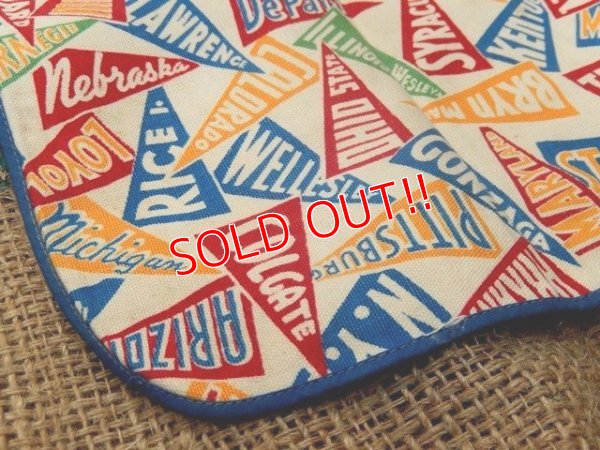 画像5: dp-160309-14 50's-60's College Pennant Canvas Bag