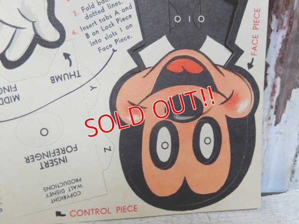 画像5: ct-160309-24 Mickey Mouse / NBC Bread 50's-60's Paper Puppet