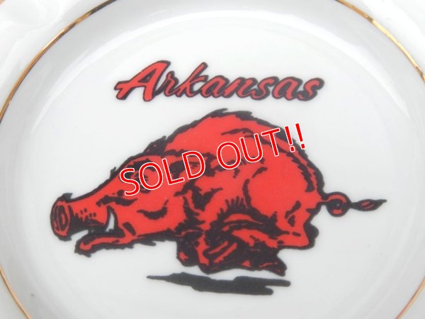 画像2: dp-160309-16 University of Arkansas Ashtray 