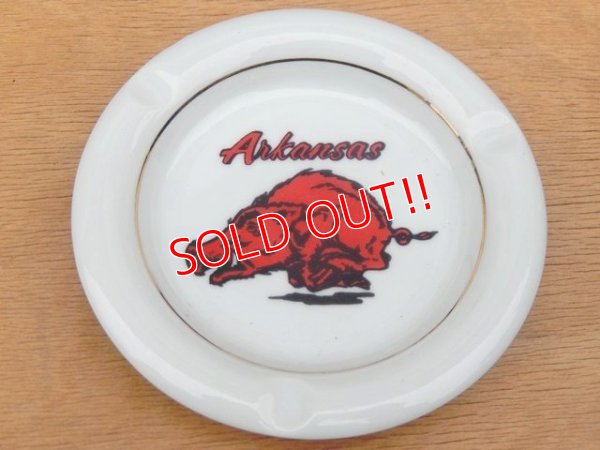 画像1: dp-160309-16 University of Arkansas Ashtray 