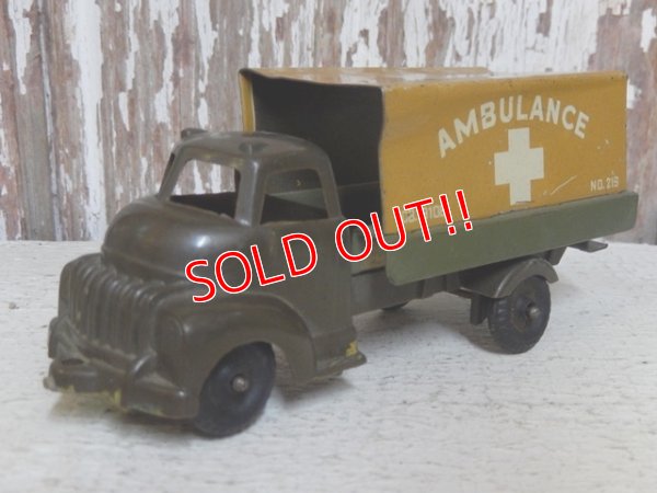 画像1: dp-160309-24 U.S.ARMY / Banner Toys 40's-50's Ambulance Truck