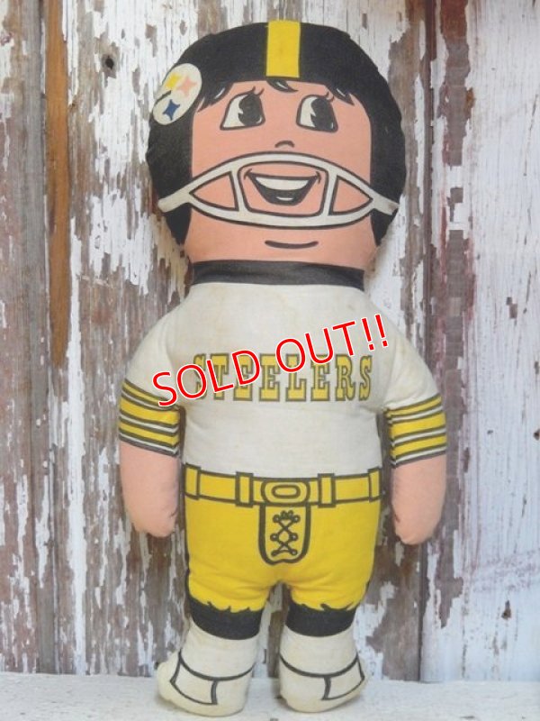 画像1: ct-160309-39 Pittsburgh Steelers / 60's-70's Pillow Doll
