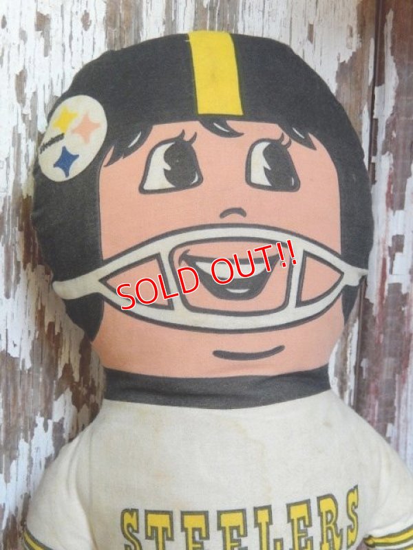 画像2: ct-160309-39 Pittsburgh Steelers / 60's-70's Pillow Doll