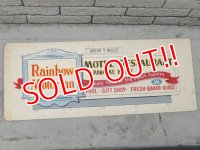 dp-160309-43 Rainbow Motor Inn / Vintage Poster