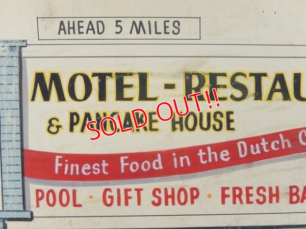 画像3: dp-160309-43 Rainbow Motor Inn / Vintage Poster