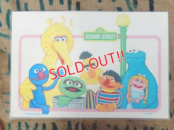 画像1: ct-160320-09 Sesame Street / 80's Place Mat