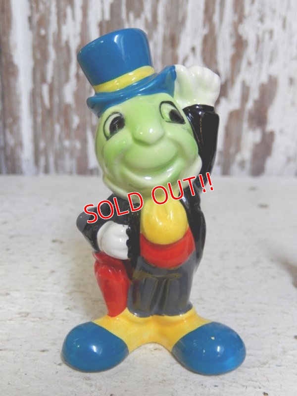 画像1: ct-160401-01 Jiminy Cricket / 80's Ceramic Figure