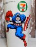 画像2: ct-160320-04 Captain America / 7 ELEVEN 80's Plastic Cup (2)