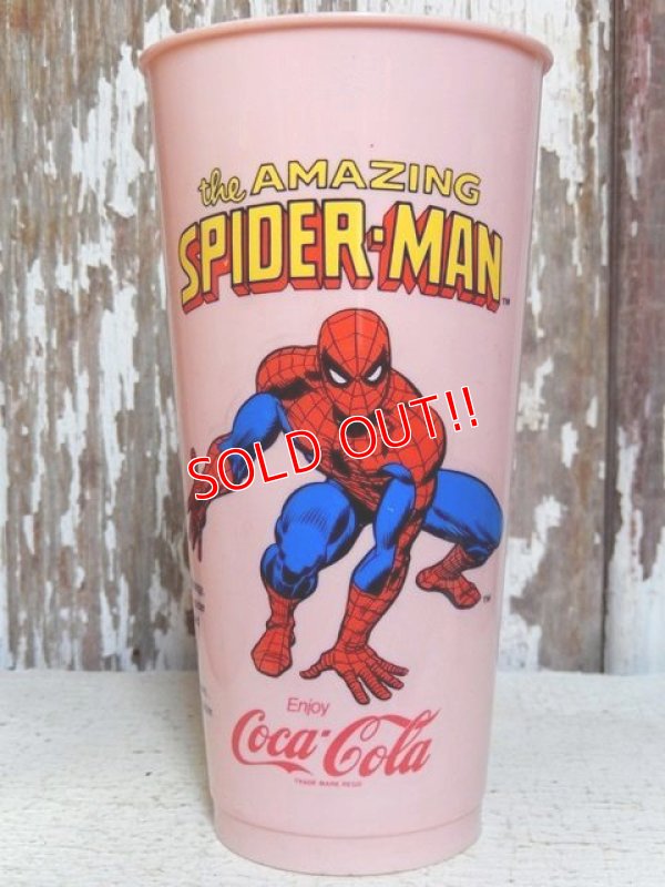 画像1: ct-160320-05 Spider-man / 7 ELEVEN 80's Plastic Cup