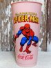 画像1: ct-160320-05 Spider-man / 7 ELEVEN 80's Plastic Cup (1)