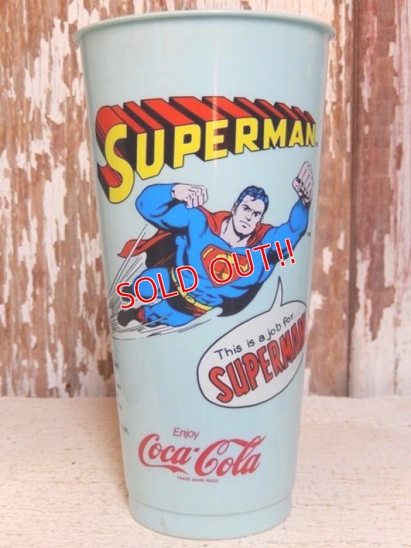 画像1: ct-160320-07 Superman / 7 ELEVEN 80's Plastic Cup