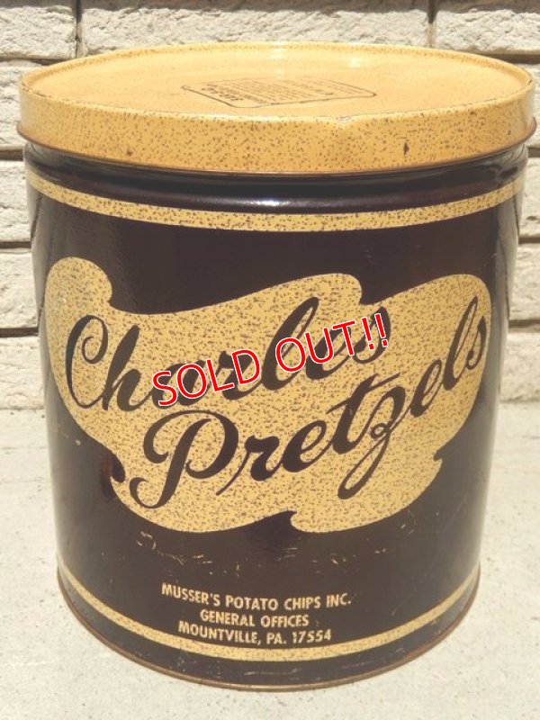 画像1: dp-160401-03 Charles Pretzels / Vintage Tin Can