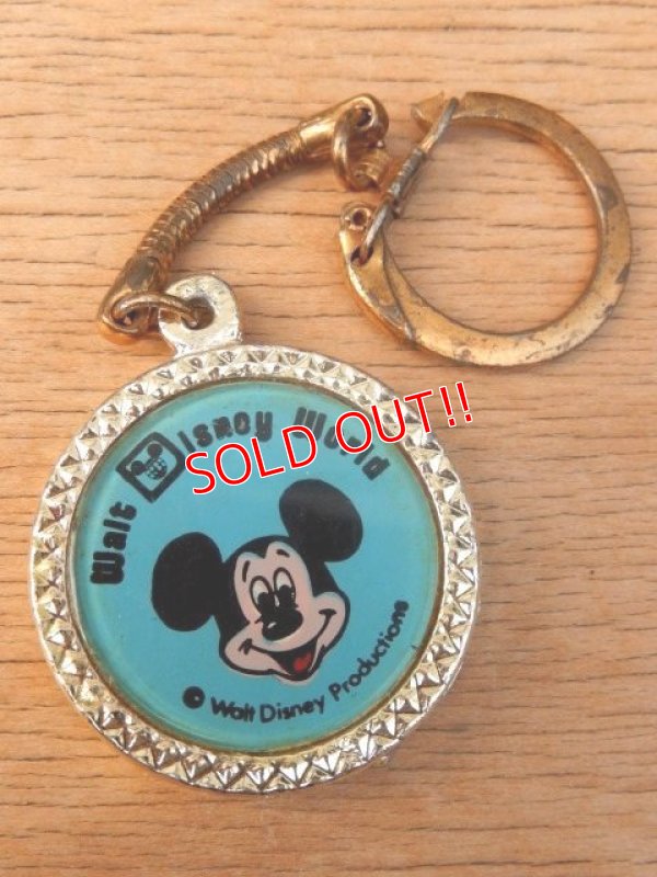 画像1: ct-160401-19 Walt Disney World / Mickey Mouse 70's Keyring
