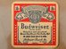 画像1: dp-160401-20 Budweiser / 70's-80's Coaster (1)