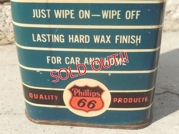 画像3: dp-160401-32 Phillips 66 / 50's Speedy Auto Wax Can