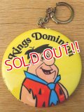 ct-160401-22 Fred Flintstone / Button Key Ring